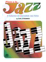 Piano a La Jazz-Intermediate piano sheet music cover